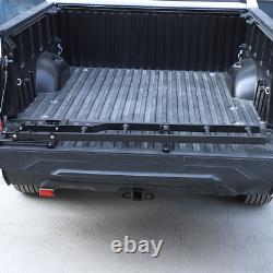 Foldable Stainless Steel Truck Tailgate Ladder Fit Toyota Tundra 2022-2024
