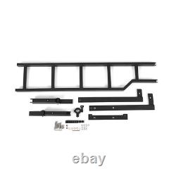 Foldable Stainless Steel Truck Tailgate Ladder Fit Toyota Tundra 2022-2024