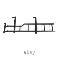 Foldable Stainless Steel Truck Tailgate Ladder Fit Toyota Tundra 2022-2024