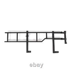 Foldable Stainless Steel Truck Tailgate Ladder Fit Toyota Tundra 2022-2024