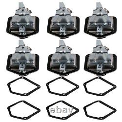 Folding T Handle Lock Stainless Steel for Truck Trailer Camp Folding T Shape X6