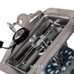 Folding T Handle Lock Stainless Steel for Truck Trailer Camp Folding T Shape X6