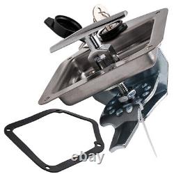 Folding T Handle Lock Stainless Steel for Truck Trailer Camp Folding T Shape X6