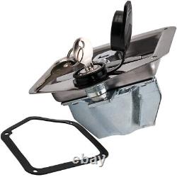Folding T Handle Lock Stainless Steel for Truck Trailer Camp Folding T Shape X6
