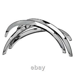 For1998-2003 Toyota Sienna Mini Van Stainless Steel Fender Trim 4Pc 2 Short