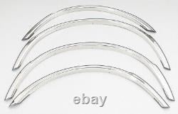 For2003-2011 Lincoln Town Car Fender Trim Stainless Steel 4Pc 1 Wide