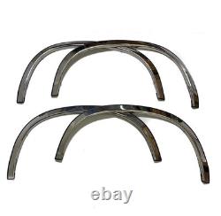 For2019-2025 Chevy Silverado 1500 Fender Flare Wheel Trim Molding Cover 4Pc 2