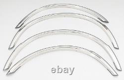For94-1997 Mazda B 2WD N/Flare Truck Pickup Stainless Steel Fender Trim 4Pc 2