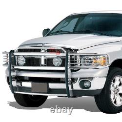 For 02-05 Dodge Ram Pickup Truck Stainless Steel Front Bumper Brush Grille Guard