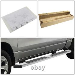 For 04-14 Ford F150 Truck Crew Cab Chrome 5.5 Side Step Nerf Bar Running Boards