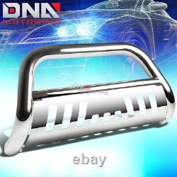 For 05-11 Dodge Dakota Truck Stainless Steel Chrome Bull Bar Push Grill Guard