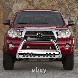 For 05-15 Toyota Tacoma Truck 2/4wd Stainless Steel Chrome Bull Bar Grill Guard