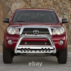 For 05-15 Toyota Tacoma Truck 2wd/4wd Chrome Bull Bar Push Bumper Grille Guard