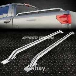 For 07-13 Silverado/sierra 1500-3500 78 Bed 65 Stainless Steel Truck Rail Bars