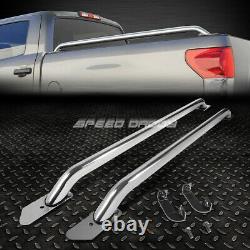 For 14-17 Silverado/sierra 1500-3500 96 Bed 87 Stainless Steel Truck Rail Bars