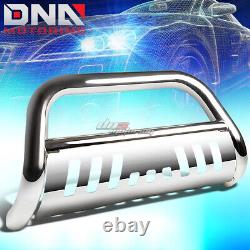 For 16-17 Toyota Tacoma Pickup Truck Stainless Steel Chrome Bull Bar Grill Guard