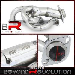 For 1997-2003 F150 F250 Lobo Truck 4.6 V8 2PC 4-1 Stainless Steel Exhaust Header