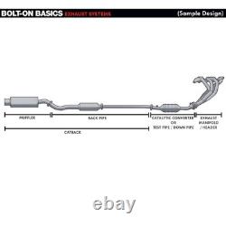 For 1997-2003 F150 F250 Lobo Truck 4.6 V8 2PC 4-1 Stainless Steel Exhaust Header