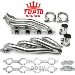 For 60-86 C10 LS Chevy GMC LS1 LS2 LS3 LS6 LS9 Truck Headers Conversion Swap