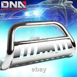 For 88-00 Silverado C/k C10 Truck Stainless Steel Chrome Bull Bar Grill Guard