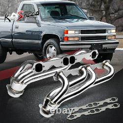 For 88-97 Chevy/gmc 5.0/5.7 V8 C/k Truck Stainless Steel Header Exhaust Manifold