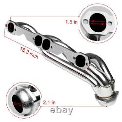 For 88-97 Chevy/gmc 5.0/5.7 V8 C/k Truck Stainless Steel Header Exhaust Manifold