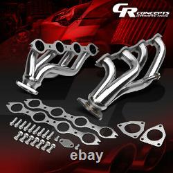 For 99-05 Chevy/gmc Gmt800 Truck/suv V8 Stainless Exhaust Manifold Header+gasket