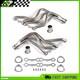 For Chevy C10 Truck Header Set Sliver Stainless Steel Fits Gmc C1500 Small Block