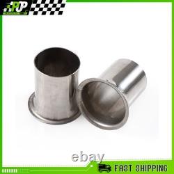 For Chevy C10 Truck Header Set Sliver Stainless Steel Fits GMC C1500 Small Block