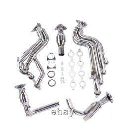 For Chevy GMC GMT800 V8 Engine Truck Stainless Steel Headers & Y-Pipe & Gasket