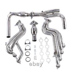 For Chevy GMC GMT800 V8 Engine Truck Stainless Steel Headers & Y-Pipe & Gasket