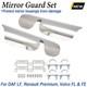 For Daf Lf, Renault Premium, Volvo Fl, Fe Stainless Steel Mirror Guard Kit Truck