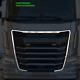 For Daf Xf/xg/xg+ 2021-2025 Truck Front Outer Mask Trim Chrome Stainless Steel