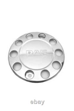 For Daf TRUCK & BUS UNIVERSAL STAINLESS STEEL 22.5 WHEEL COVERS 2 Pcs