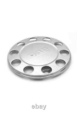 For Daf TRUCK & BUS UNIVERSAL STAINLESS STEEL 22.5 WHEEL COVERS 2 Pcs