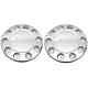 For Daf Truck Stainless Steel 22.5 Truck Wheel Trim Covers 2 Pieces
