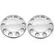 For Daf Truck Stainless Steel 22.5 Truck Wheel Trim Covers 2 Pieces