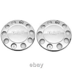 For Daf Truck Stainless Steel 22.5 Truck Wheel Trim Covers 2 Pieces