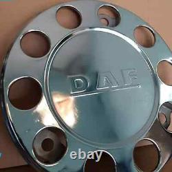 For Daf Truck Stainless Steel 22.5 Truck Wheel Trim Covers 2 Pieces