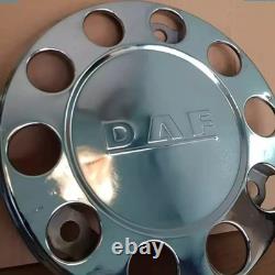 For Daf Truck Stainless Steel 22.5 Truck Wheel Trim Covers 6 Pcs