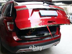 For Ford Explorer 2016-2019 Stainless steel rear truck door bottom trim cover