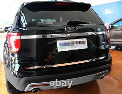 For Ford Explorer 2016-2019 Stainless steel rear truck door bottom trim cover