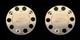 For Ford Truck & Bus Universal Stainless Steel 22.5 Wheel Covers 2 Pcs