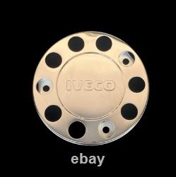 For Iveco Truck Stainless Steel 22.5 Truck Wheel Trim Covers 2 Pcs