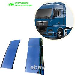 For MAN TGX Euro 6 2021-2024 Truck Side Mirror Guards Chrome Stainless steel