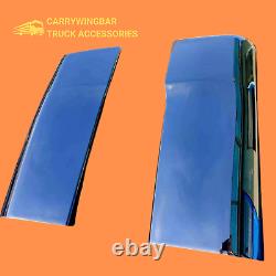 For MAN TGX Euro 6 2021-2024 Truck Side Mirror Guards Chrome Stainless steel