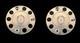 For Mercedes Truck & Bus Universal Stainless Steel 22.5 Wheel Covers 2 Pcs