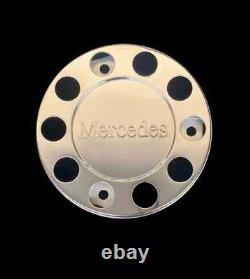 For Mercedes TRUCK & BUS UNIVERSAL STAINLESS STEEL 22.5 WHEEL COVERS 2 Pcs