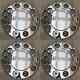 For Mercedes Truck Stainless Steel 22.5 Truck Wheel Trim Covers 4 Pcs