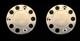 For Renault Truck & Bus Universal Stainless Steel 22.5 Wheel Covers 2 Pcs
